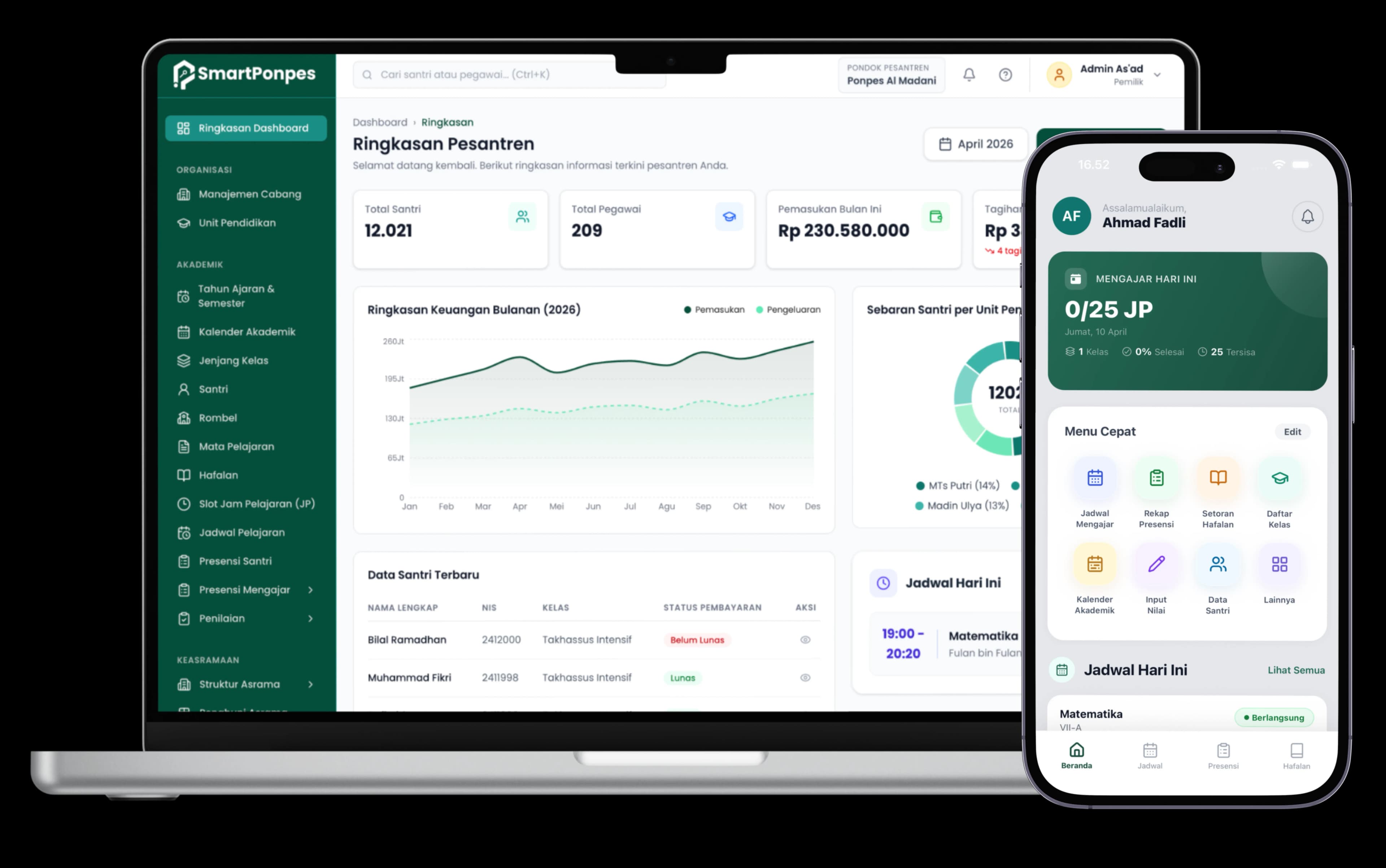 SmartPonpes App Screenshot